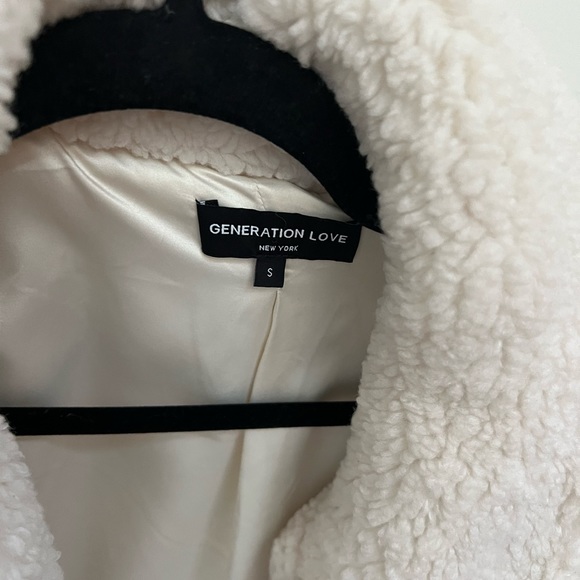 Generation Love Michelle Sherpa Bomber Jacket - Picture 3 of 5